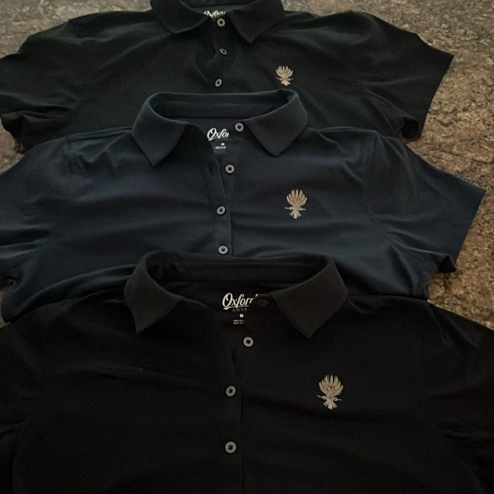 Ford Plantation Ford Field and River Club ladies ss polo shirts wheat grass
